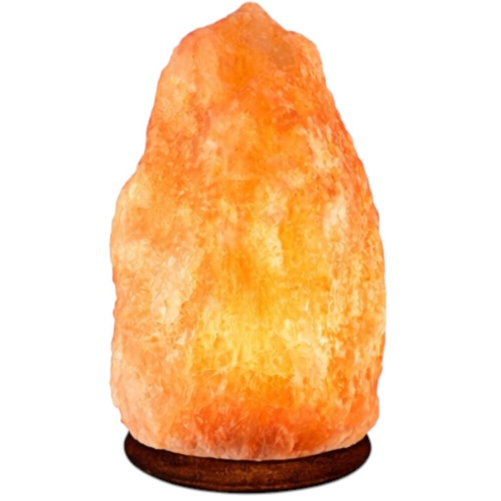 Natural Himalayan Salt Lamp | 6–10 lb. | Cozy Ambient Glow Home Décor